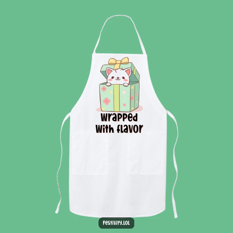 Funny Critter Gift Box Apron: Kitchen Fun, Protects Clothes, Practical Funny Gift