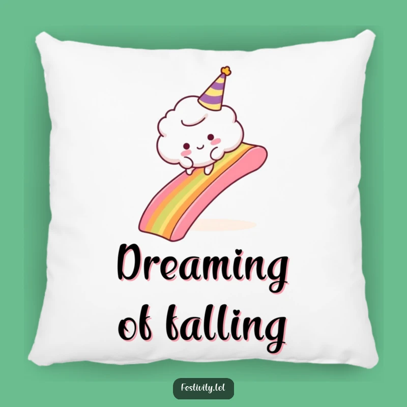 Funny Cloud Party Pillow: Comfy Cushion with a Hilarious Sky Moment, Ideal Funny Gift