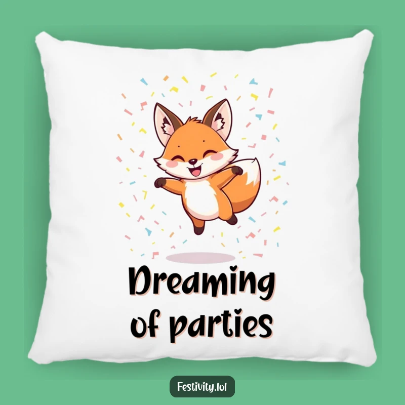 Funny Grinning Fox Pillow - Add Playful Comfort to Your Space
