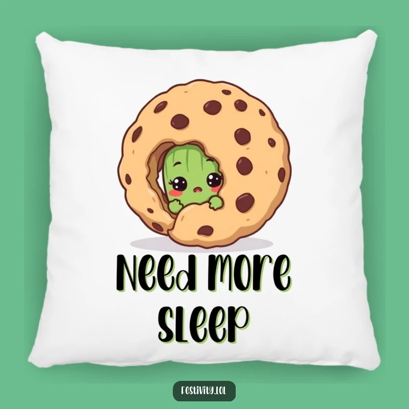 Funny Pickle Pillow: Cozy Cartoon Cookie Character Cushion For Surprise Gift