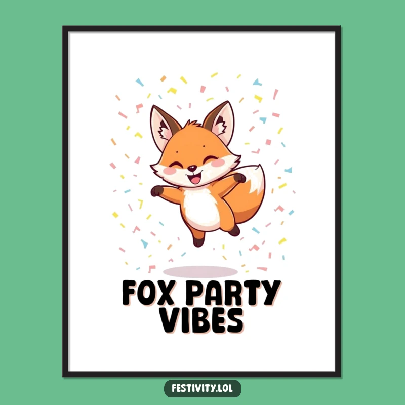 Funny Grinning Fox Digital Art - Instant Joyful Decor