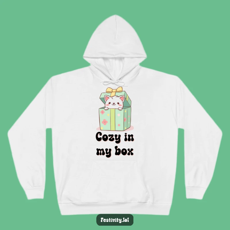 Funny Critter Gift Box Hoodie: Cozy Surprise, Warm & Hilarious, Ideal Funny Gift