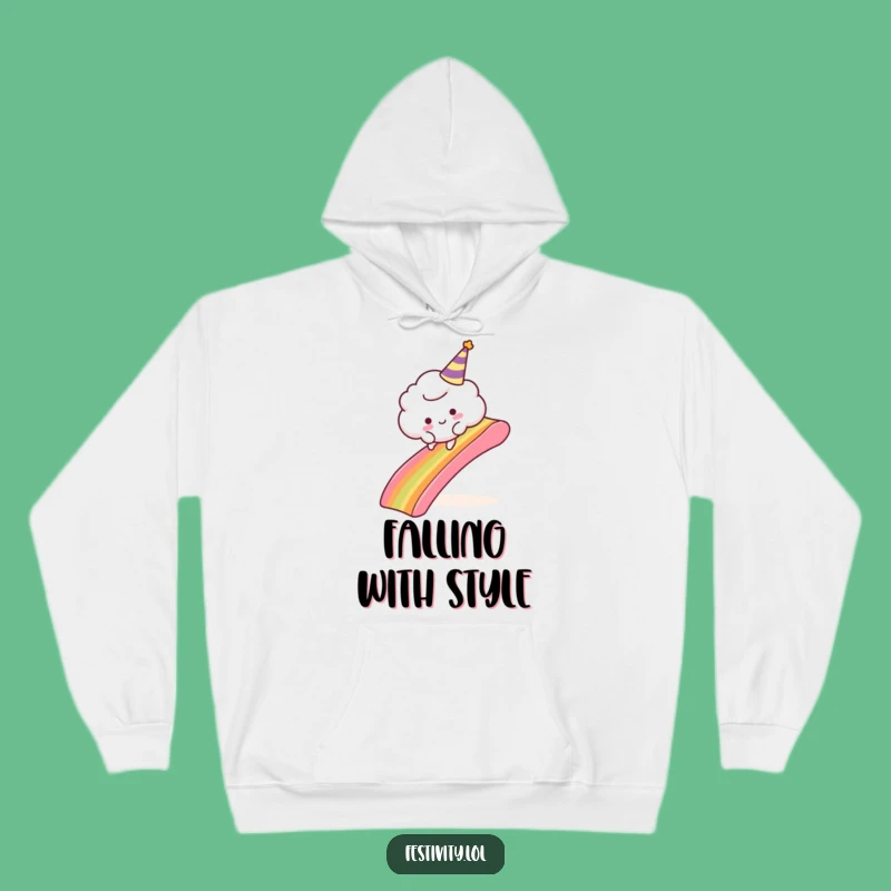 Funny Cloud Party Hoodie: Cozy Up with a Comical Sky Adventure, Best Funny Gift