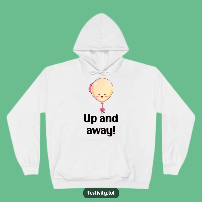 Cozy Funny Balloon Bobbing Hoodie: Your Warm, Hilarious Companion for Cheerful Days