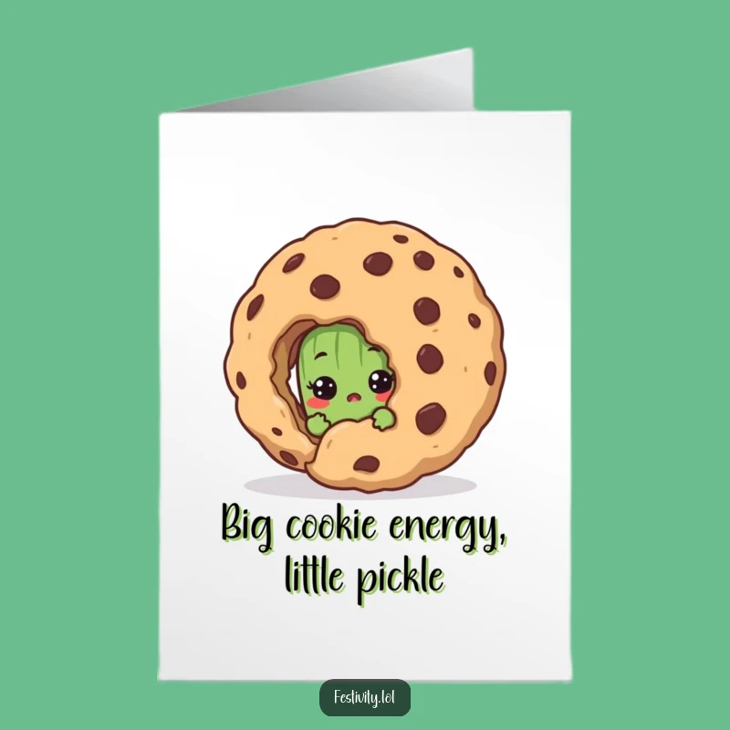Free Printable Birthday Card: Shy Pickle Surprise for a Hilarious Downloadable Gift