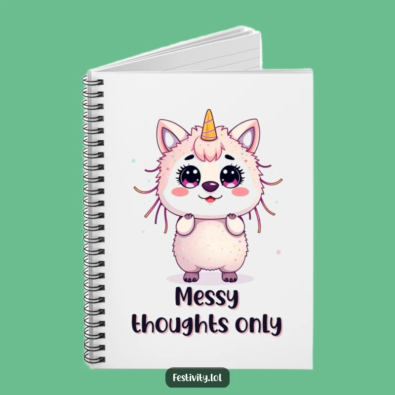 Funny Glitter Animal Notebook - Sparkle Ideas - Journal for Fun