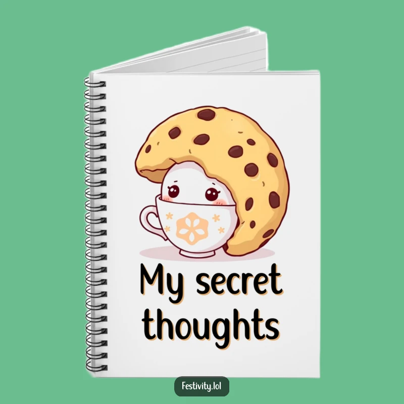 Funny Shy Teacup Notebook: Jot Down Ideas with a Comical Sweet Surprise, Perfect Funny Gift