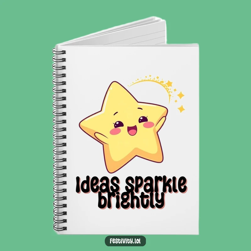 Funny Star Glitter Arc Notebook: Jot Down Ideas with Hilarious Celestial Flair