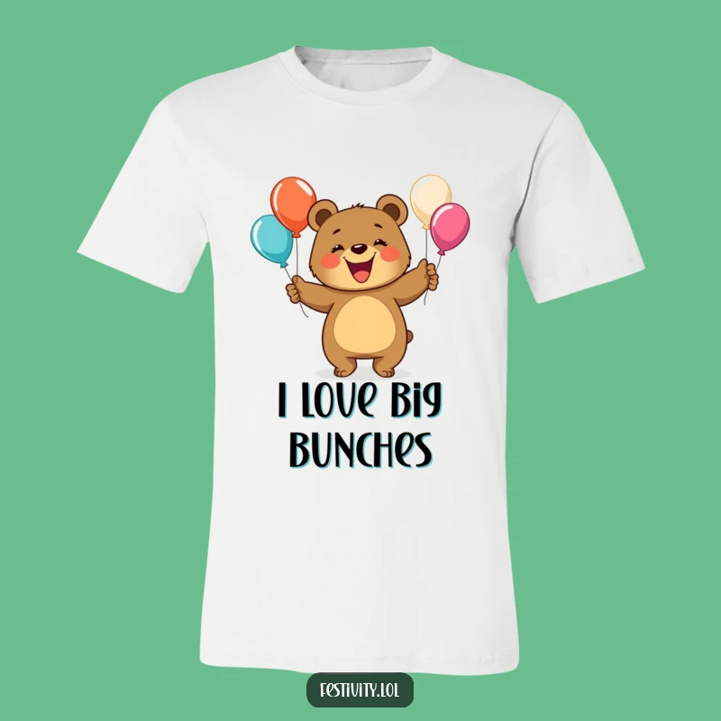Funny Bear Juggling T-Shirt: Wear Your Happiness with This Hilarious and Whimsical Tee