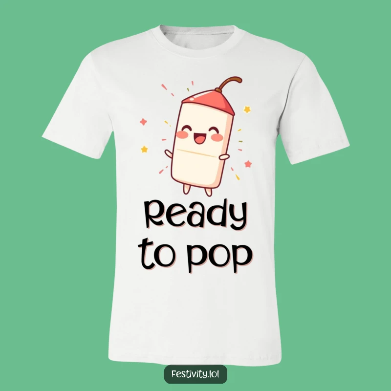 Funny Firecracker Spark T-Shirt: Wear Your Energy with Hilarious Style